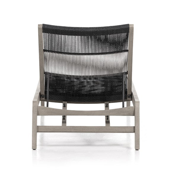 Julian Outdoor Chaise - Weathered Grey