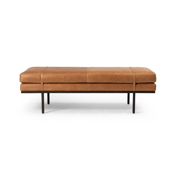 top-grain-leather-accent-bench-for-sale