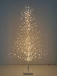 70in White Birch Tree with 1099 LED Lights Indoor Use Only