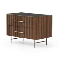 Fletcher Nightstand Large - Terra Brown