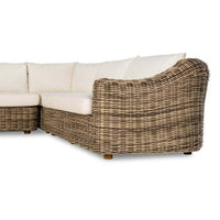 High Quality Outdoor 3 piece sectional sofa