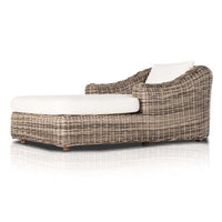 messina Outdoor chaise lounge by four hands furniutre