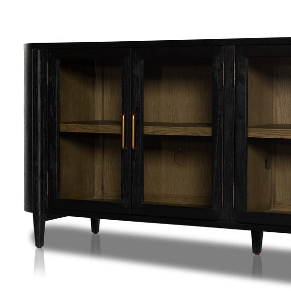 Tolle 82" Sideboard - Drifted Oak Solid