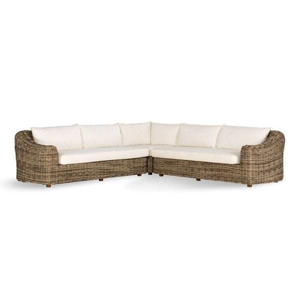 Messina Outdoor 3pc Sectional Four Hands Furniture 