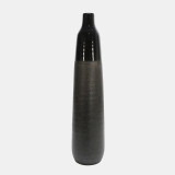 Bottle Tall Vase Black