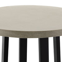 Grey top of Cirrus Outdoor Bar Table