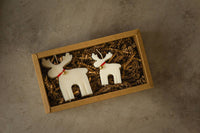 Reindeer, Elk, Moose Candle - Christmas Candle Decor