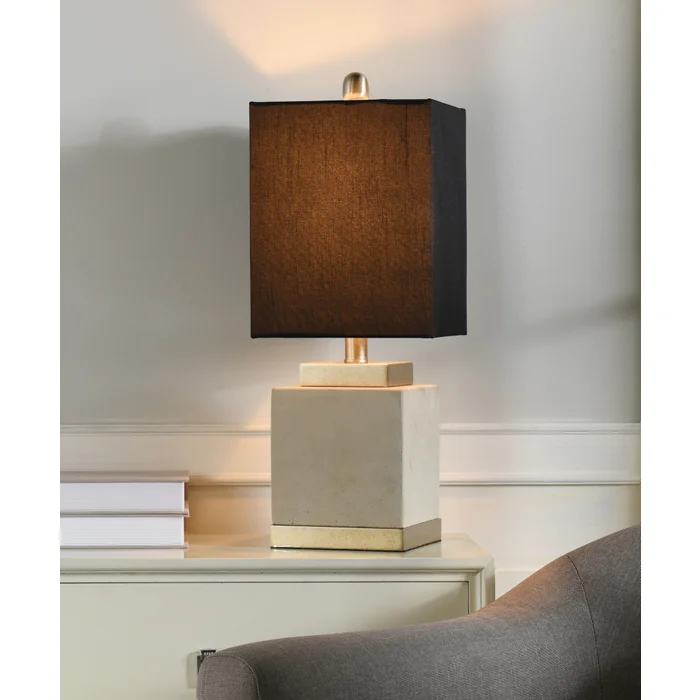 Cement Accent Lamp