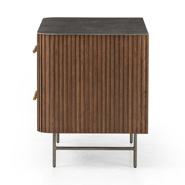 Fletcher Nightstand Large - Terra Brown