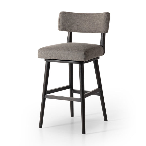 Cardell Swivel Bar + Counter Stool-in-stand-in-angle-view