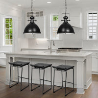 givens counter stools at kitchen island