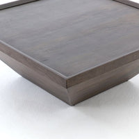 Coal Grey - Square Coffee Table 