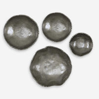 Lucky Coins Metal Wall Decor, Set of 4