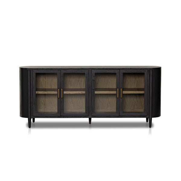 Tolle 82" Sideboard - Drifted Oak Solid