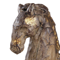 Caballo Dorado Sculpture