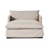 Habitat Slipcover Chaise Lounge