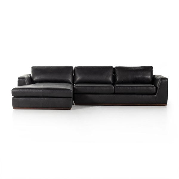 COLT 2-PIECE SECTIONAL - LEATHER