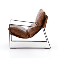 Emmett Sling Chair - Leather