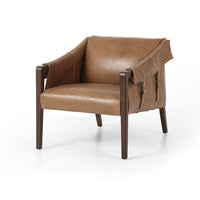 High-quality-leather-accent-chair-with-wood-legs