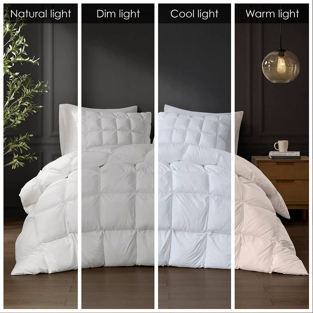 Stay Puffed Overfilled Down Alternative Comforter