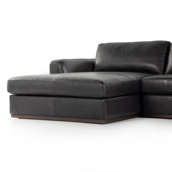 COLT 2-PIECE SECTIONAL - LEATHER