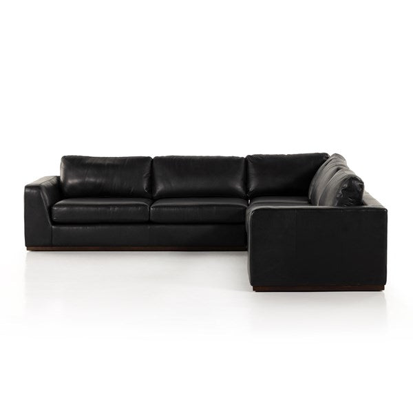 COLT 3-PIECE SECTIONAL - LEATHER