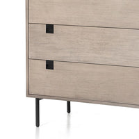 Carly 5 Drawer Dresser - Grey Wash