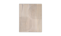 passage curved wood wall art