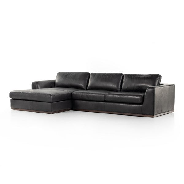 COLT 2-PIECE SECTIONAL - LEATHER